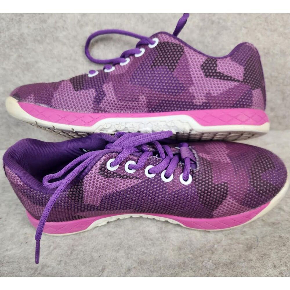 No Bull  SuperFabric Women's CrossFit Trainers Purple Camo Print Size 7